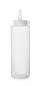 Preview: Spenderflasche, Kunststoff, transparent, 35 cl