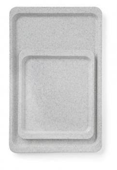 Serviertablett "Polyform" granit, 265x325 mm - GN 1/2, rechteckig