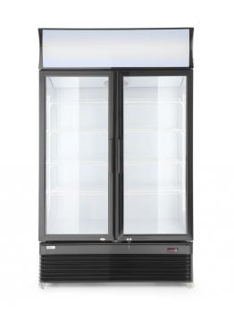 Kühlschrank zweitürig 750L mit Glastüren