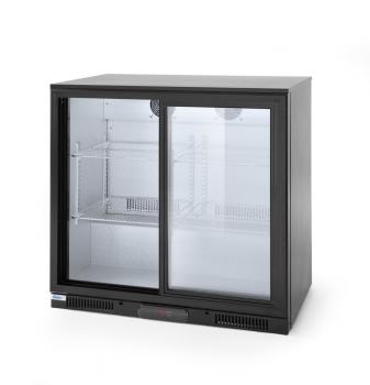 Bar Kühlschrank mit Schiebetüren 228 L, 2Ë/10ËC, 900x500x(H)900 mm
