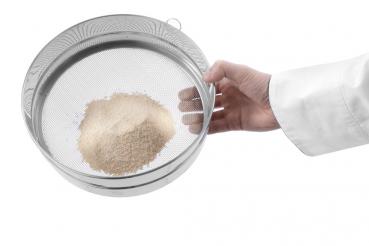 Bäckerei Rundsieb Ãẁ400x(H)75 mm, für Mehl und Gries