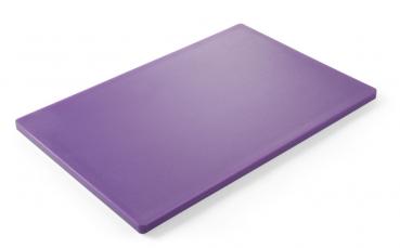 Schneidbrett HACCP, 600x400, violett, Kunststoff HDPE 500
