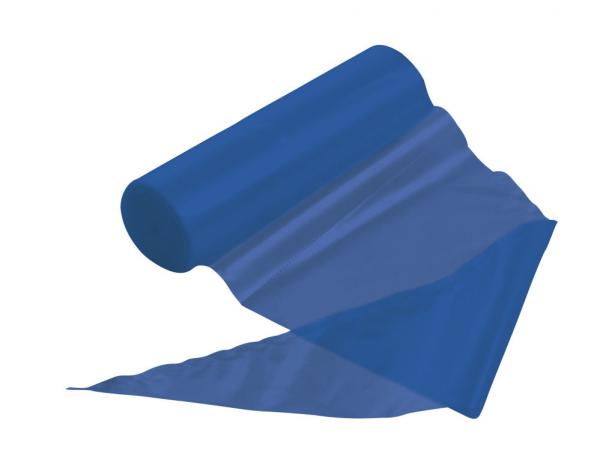 Einwegspritzbeutel, blau, 530x275 mm, 100 Stk.-Rolle im Spenderkarton