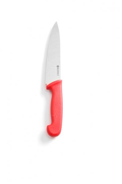 Kochmesser "HACCP", rot, 180 mm, mit Kunststoffgriff